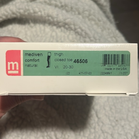 Mediven 45506 thigh compression stocking natural closed toe 20-30mmHg VI - Picture 6 of 6